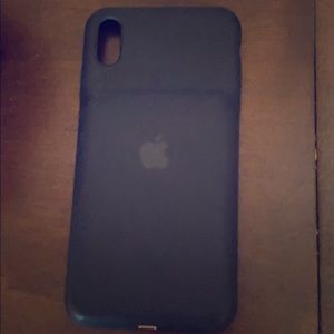 Apple smart battery case for iPhone X max black